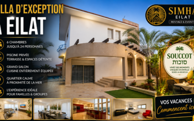 Location de vacances à Eilat pendant Souccot