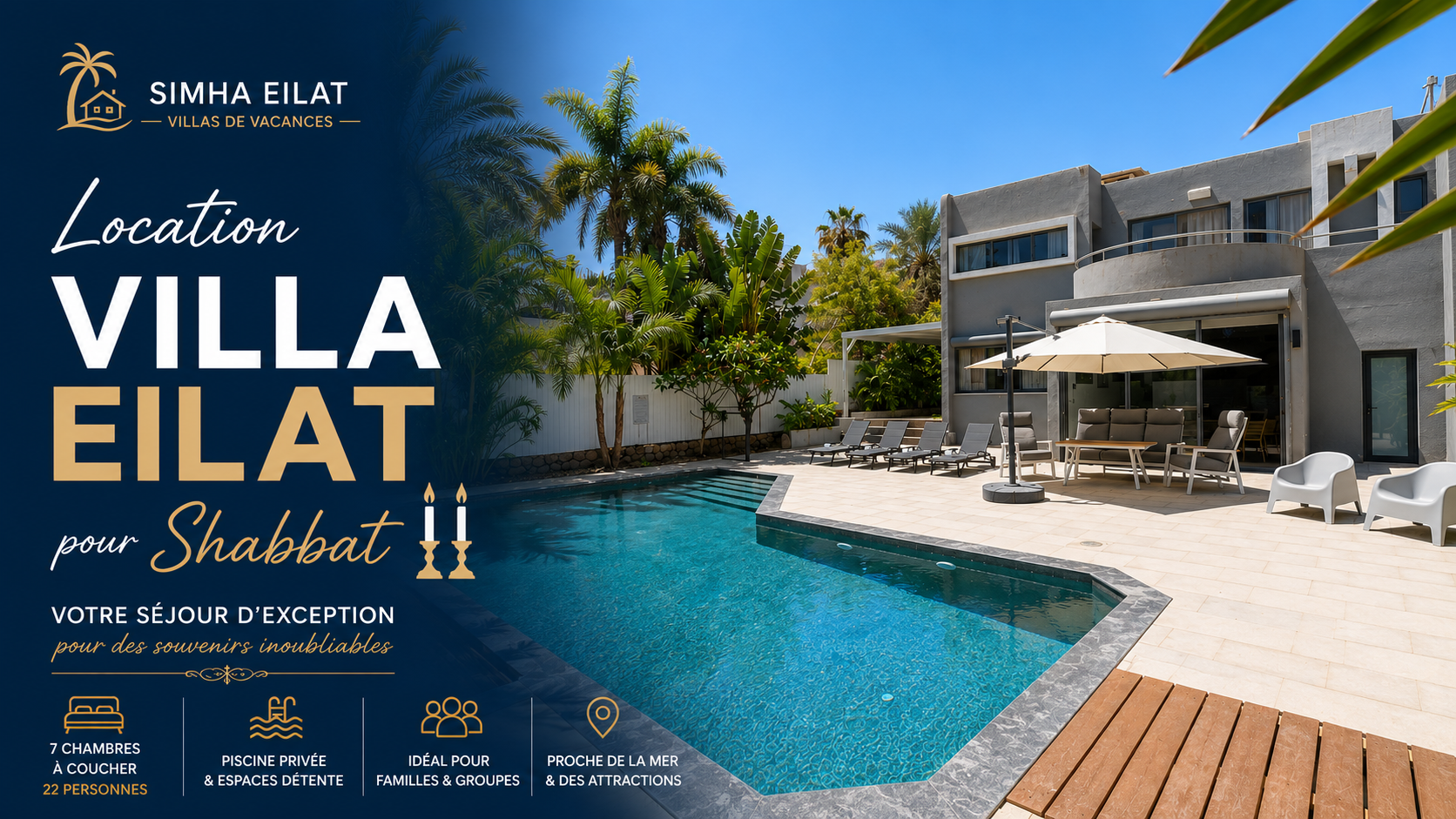location villa eilat shabbat yona tsukim 052 736 1229